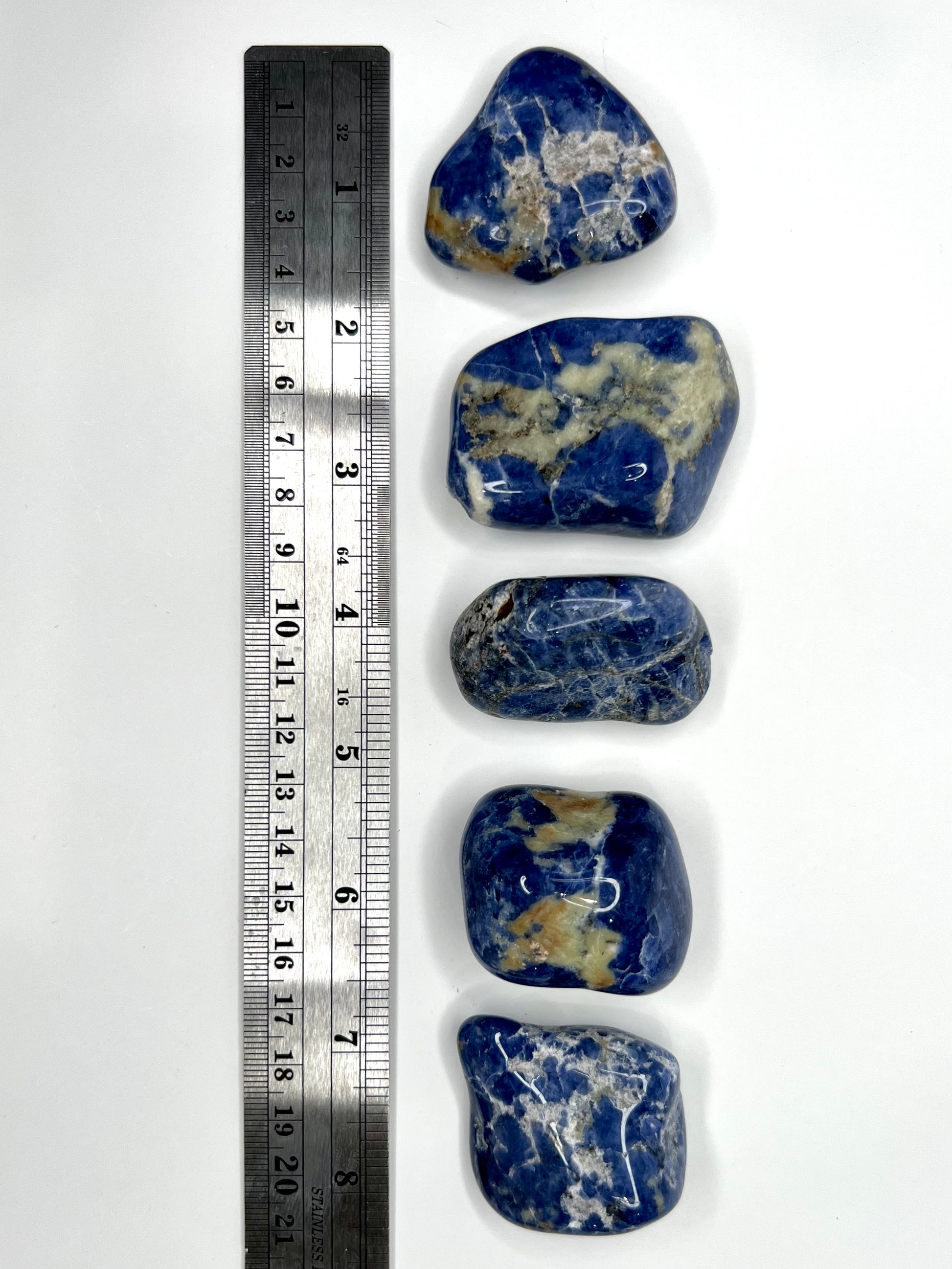 Sodalite // Tumbled - SolRising The Rock Shop