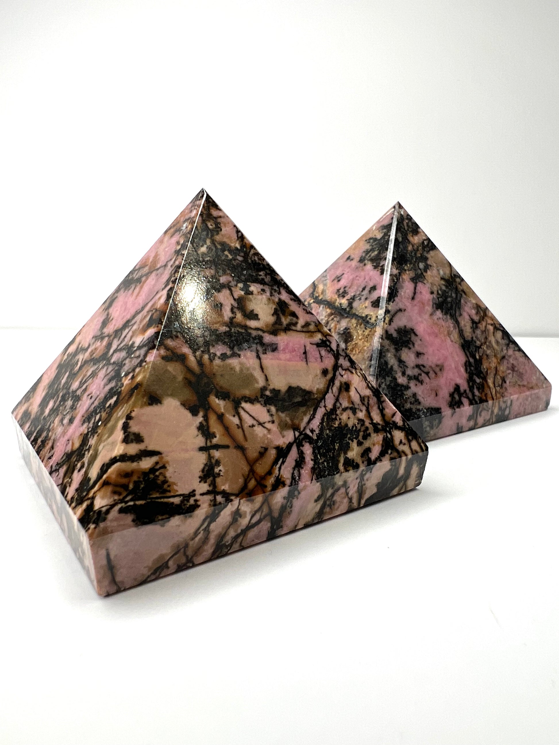 Rhodonite // Pyramid - SolRising The Rock Shop