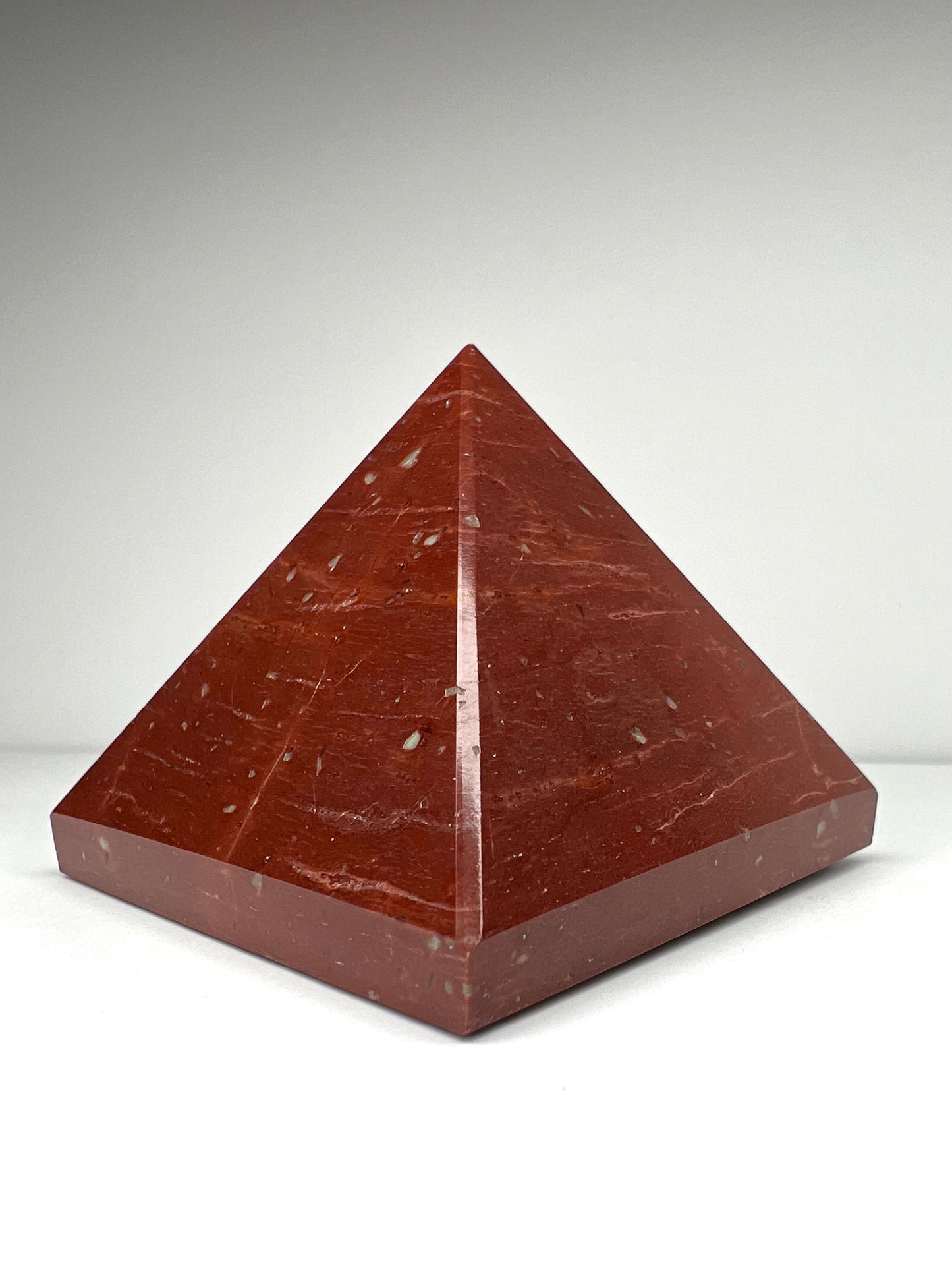 Red Jasper // Pyramid - SolRising The Rock Shop