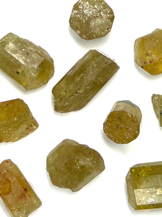 Apatite // Golden // Natural Mineral // Rough - SolRising The Rock Shop