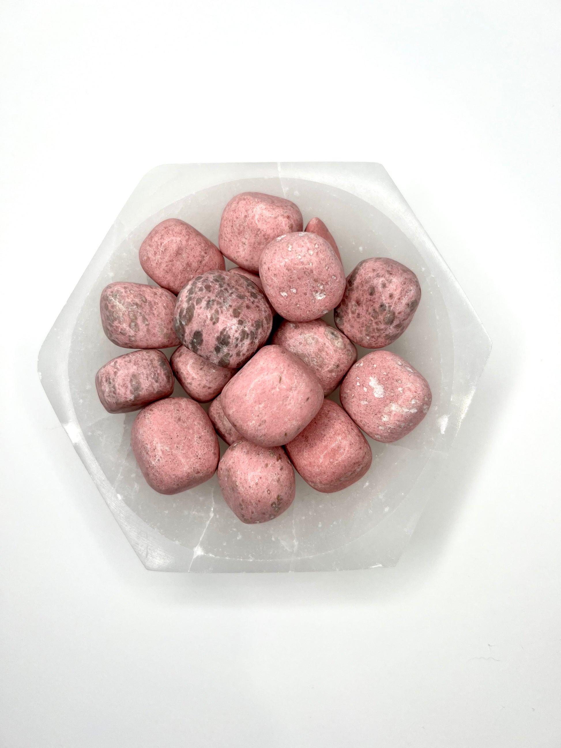 Thulite // Pink // Tumbled - SolRising The Rock Shop