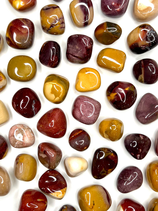 Jasper // Mookaite //Tumbled - SolRising The Rock Shop