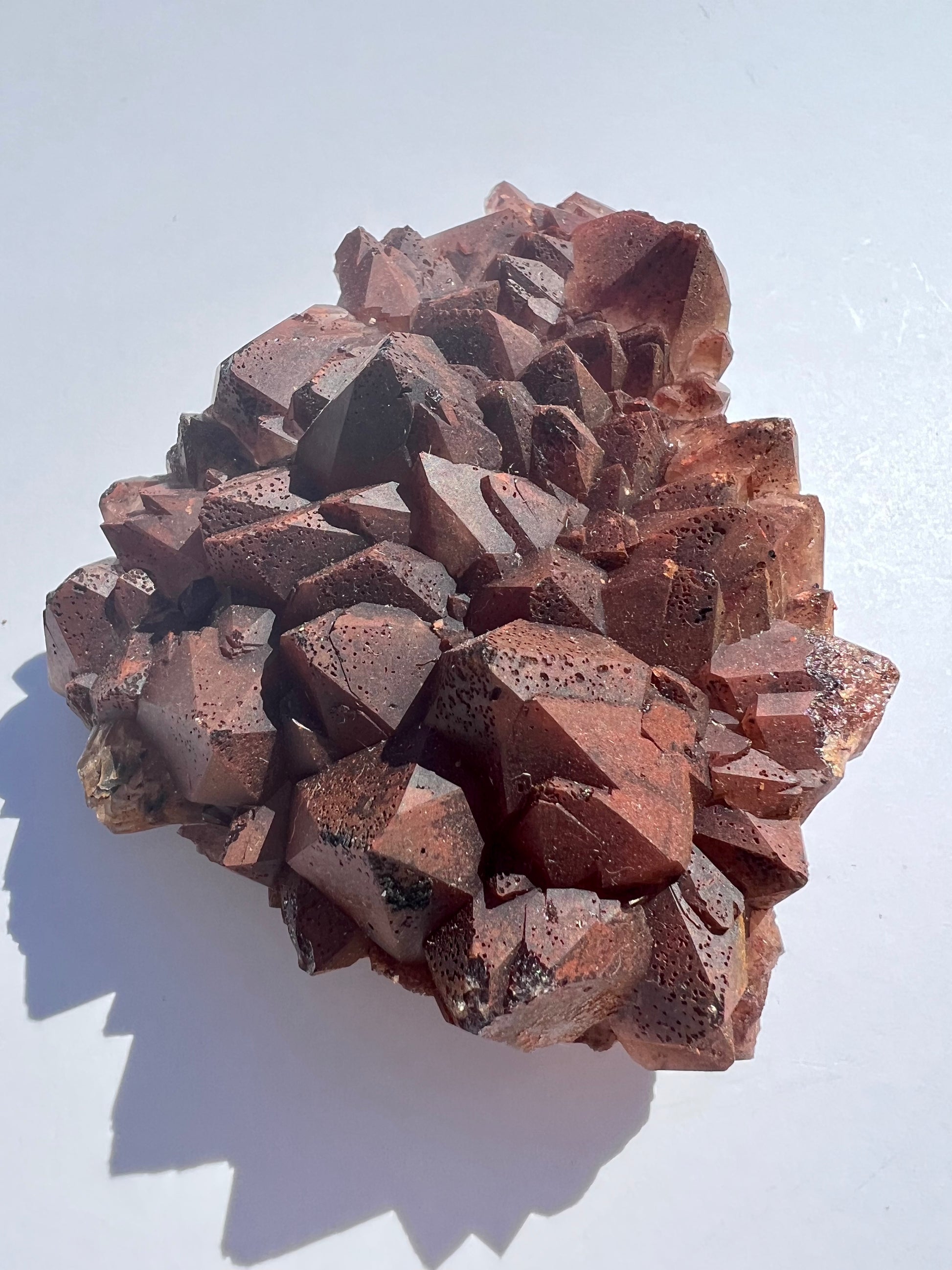 Red Cap // Amethyst // Cluster - SolRising The Rock Shop