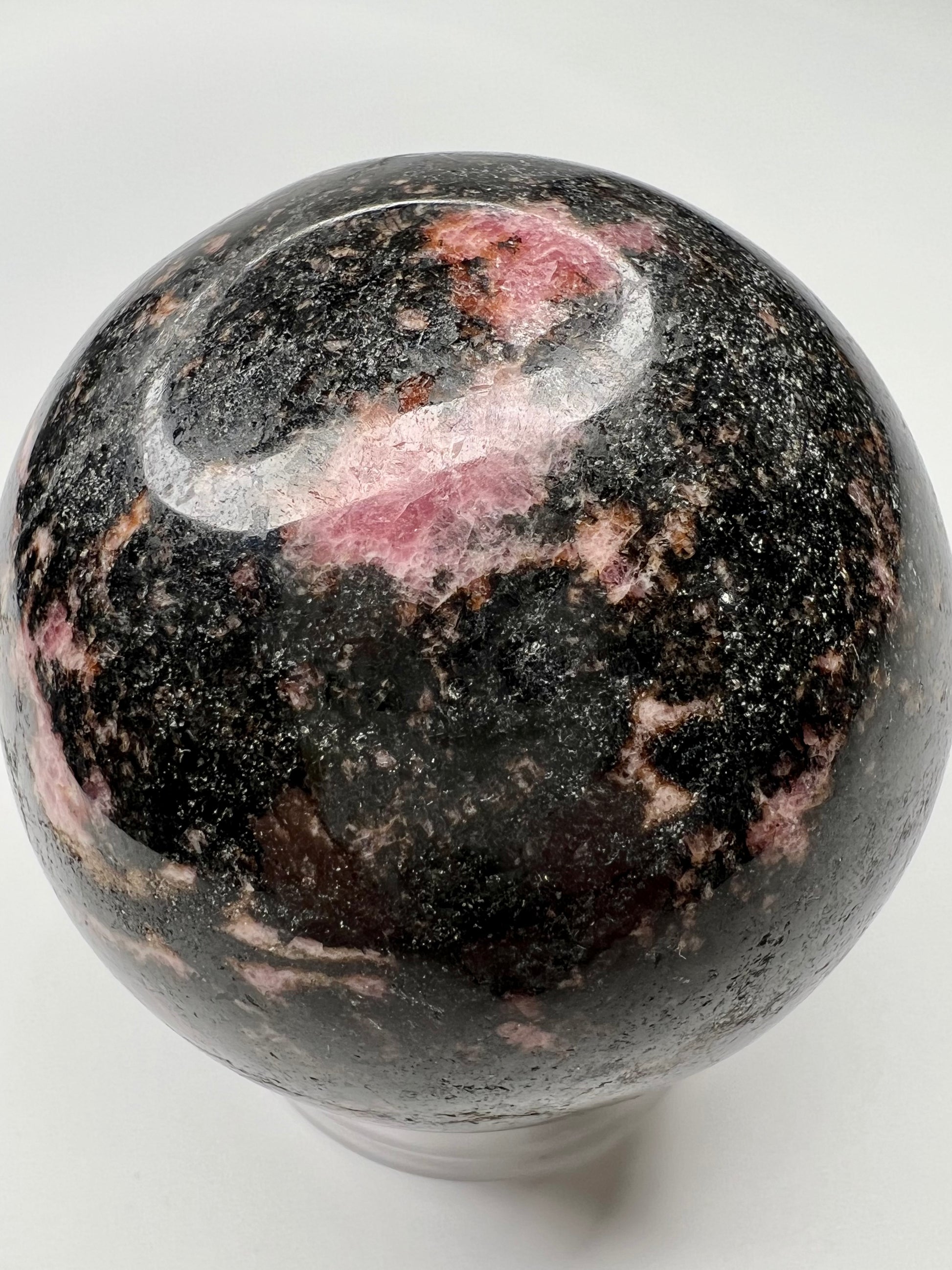 Rhodonite // Sphere - SolRising The Rock Shop