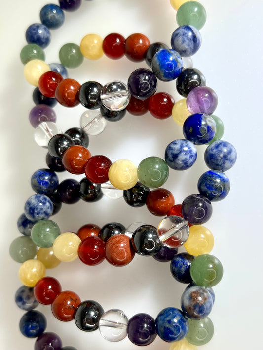 Chakra // 10mm // Bracelets - SolRising The Rock Shop