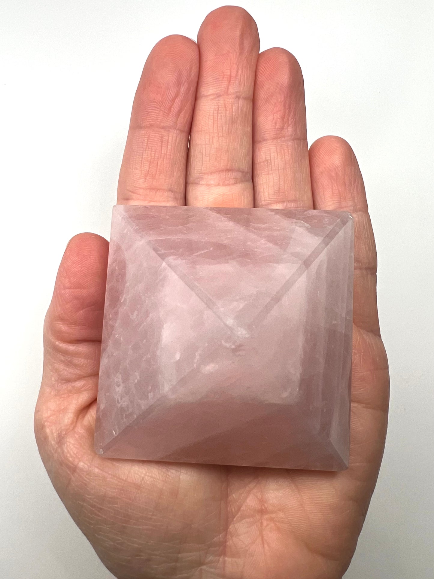 Rose Quartz // Pyramid - SolRising The Rock Shop