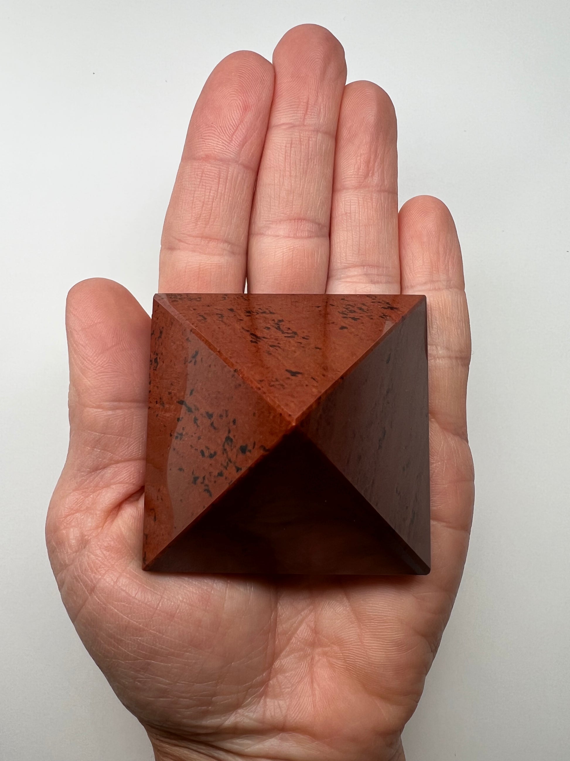 Obsidian, Mahogany - Pyramid - SolRising The Rock Shop