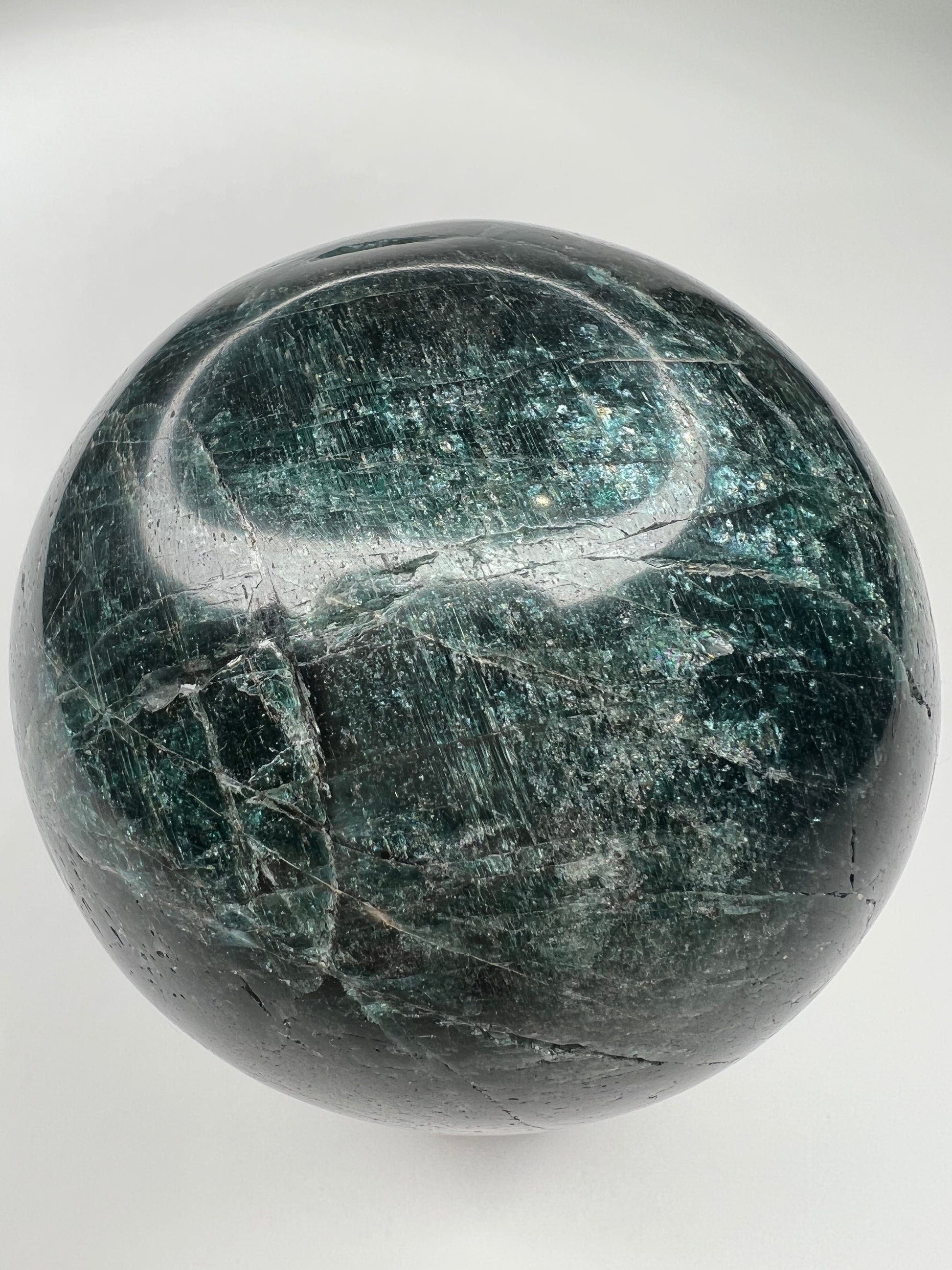Apatite // Blue // Sphere - SolRising The Rock Shop