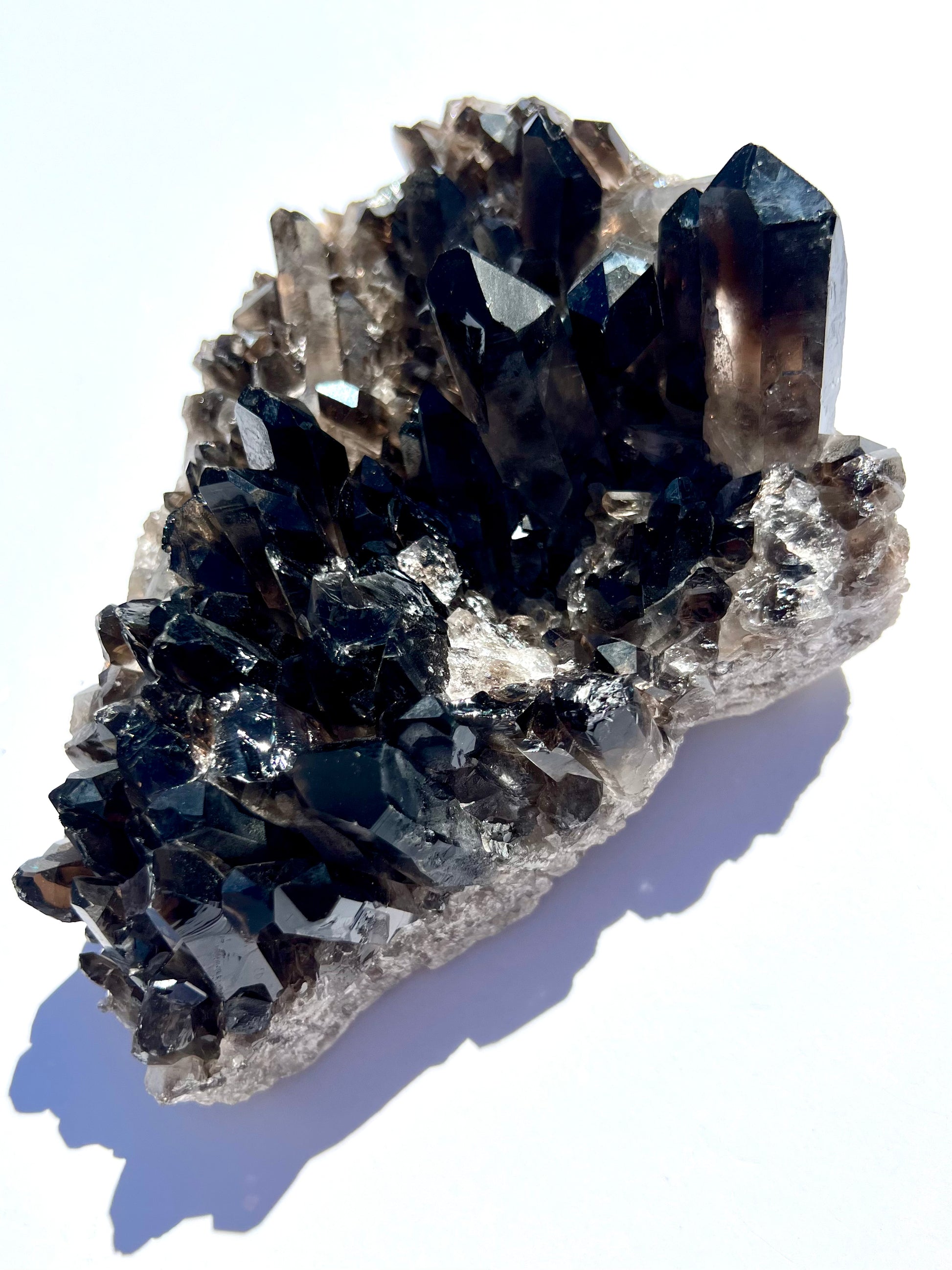 Smokey Quartz // Cluster - SolRising The Rock Shop