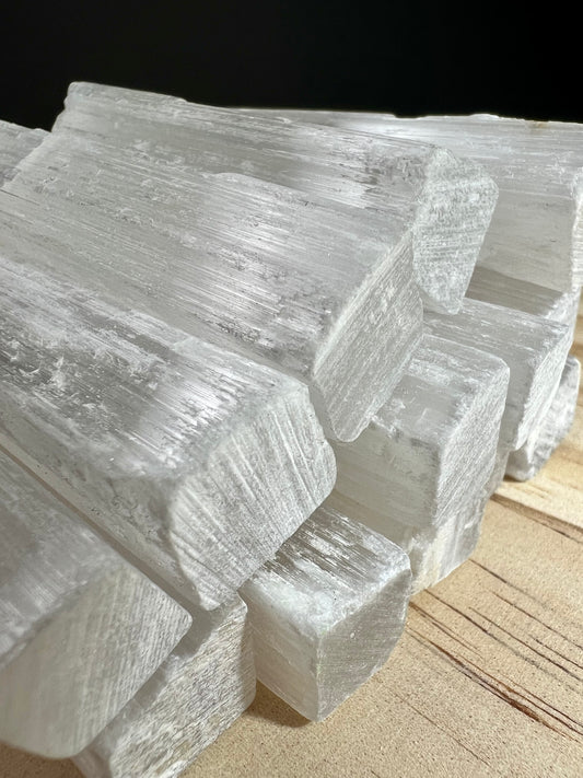 Selenite // Sticks // Rough - SolRising The Rock Shop