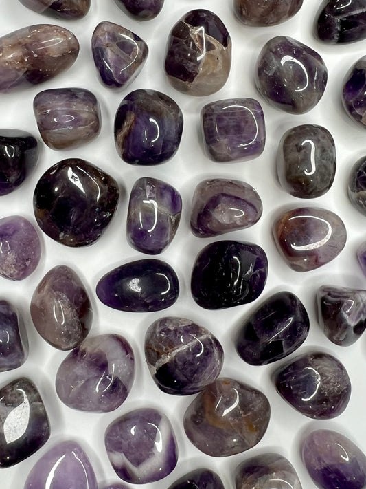 Super // Amethyst // Quartz // Tumbled - SolRising The Rock Shop