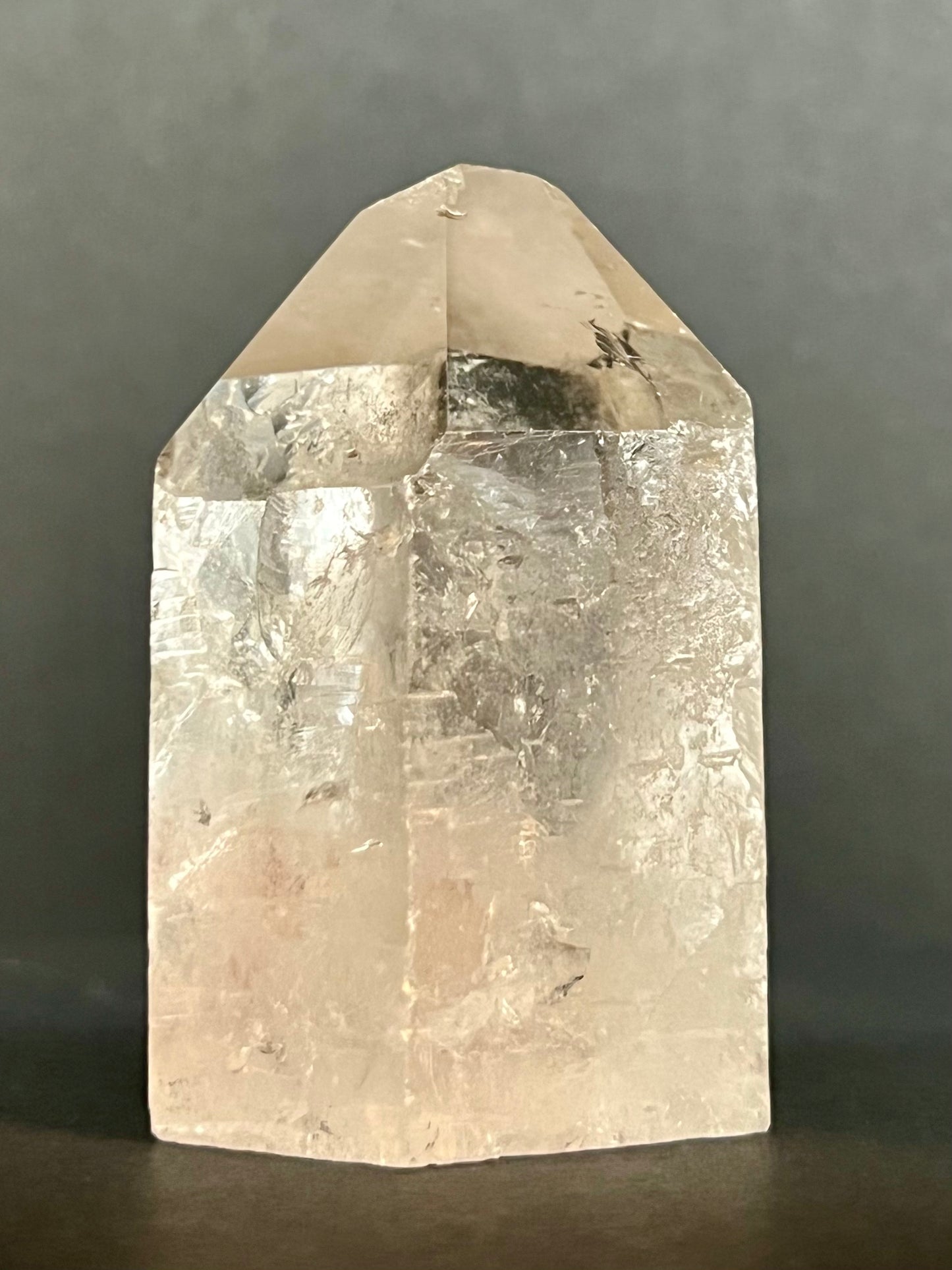 Quartz // Clear // Polished Point - SolRising The Rock Shop