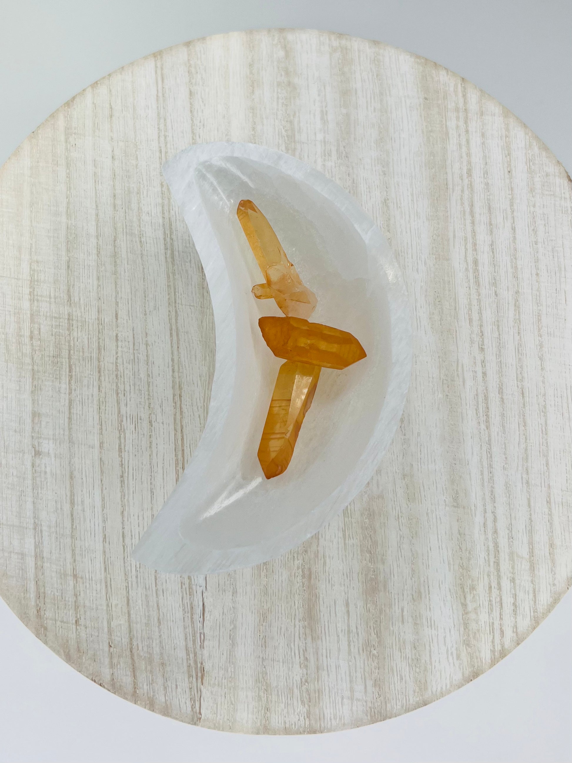 Golden Healer// Lemurian Quartz // Points - SolRising The Rock Shop