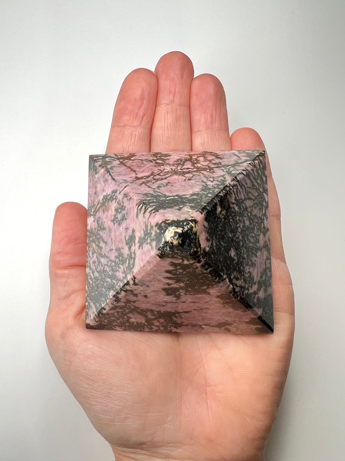 Rhodonite // Pyramid - SolRising The Rock Shop