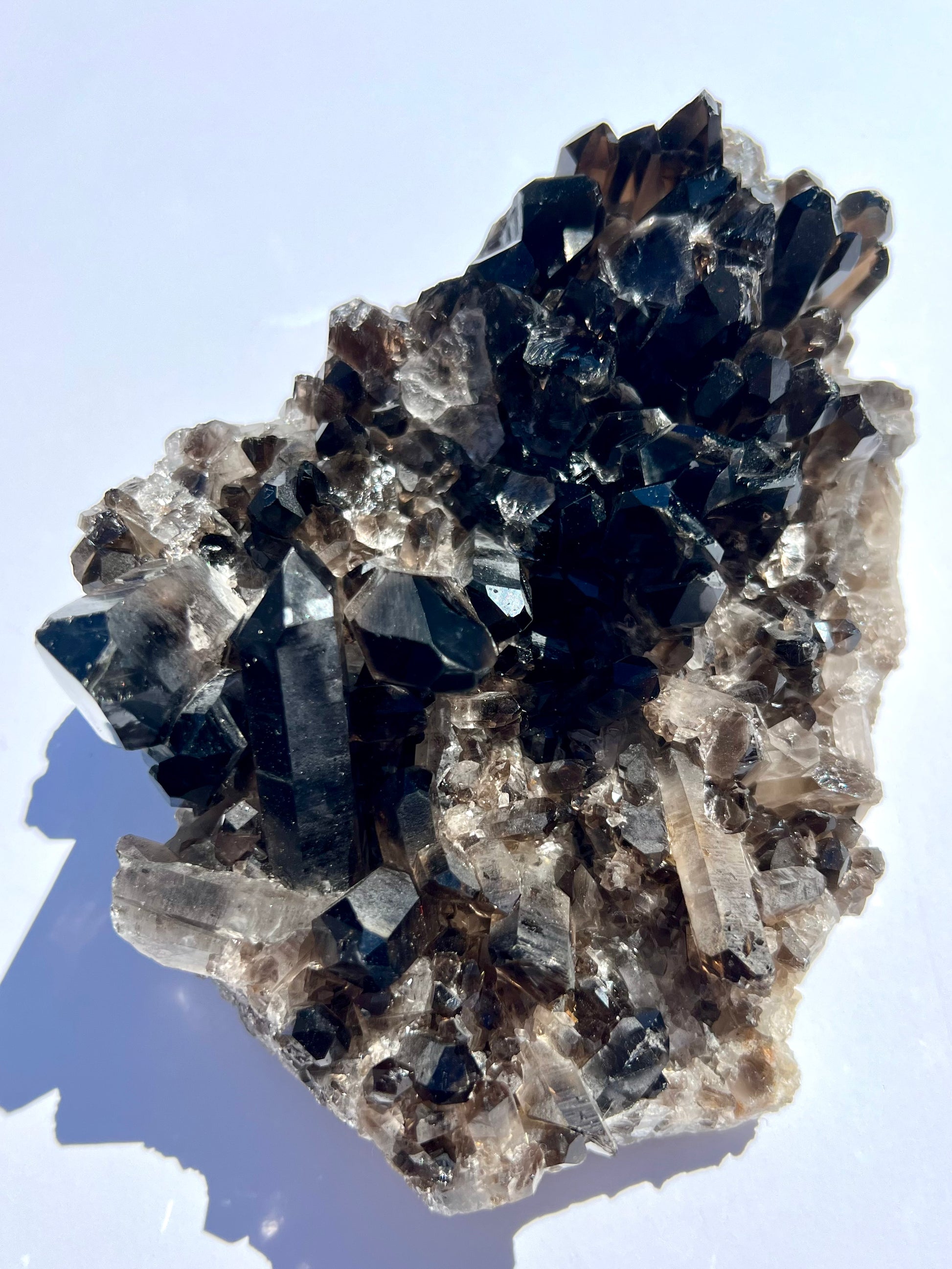 Smokey Quartz // Cluster - SolRising The Rock Shop