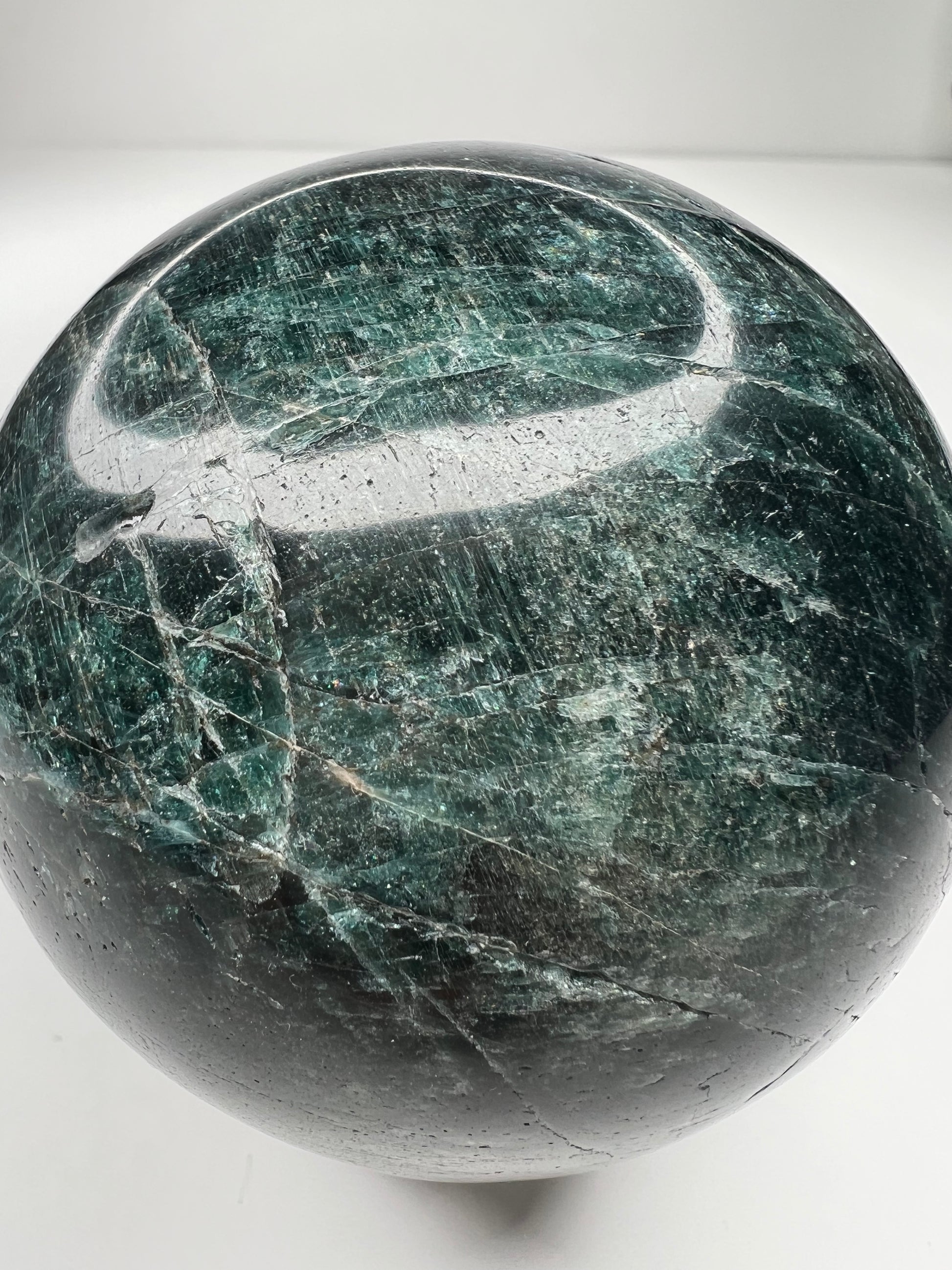 Apatite // Blue // Sphere - SolRising The Rock Shop