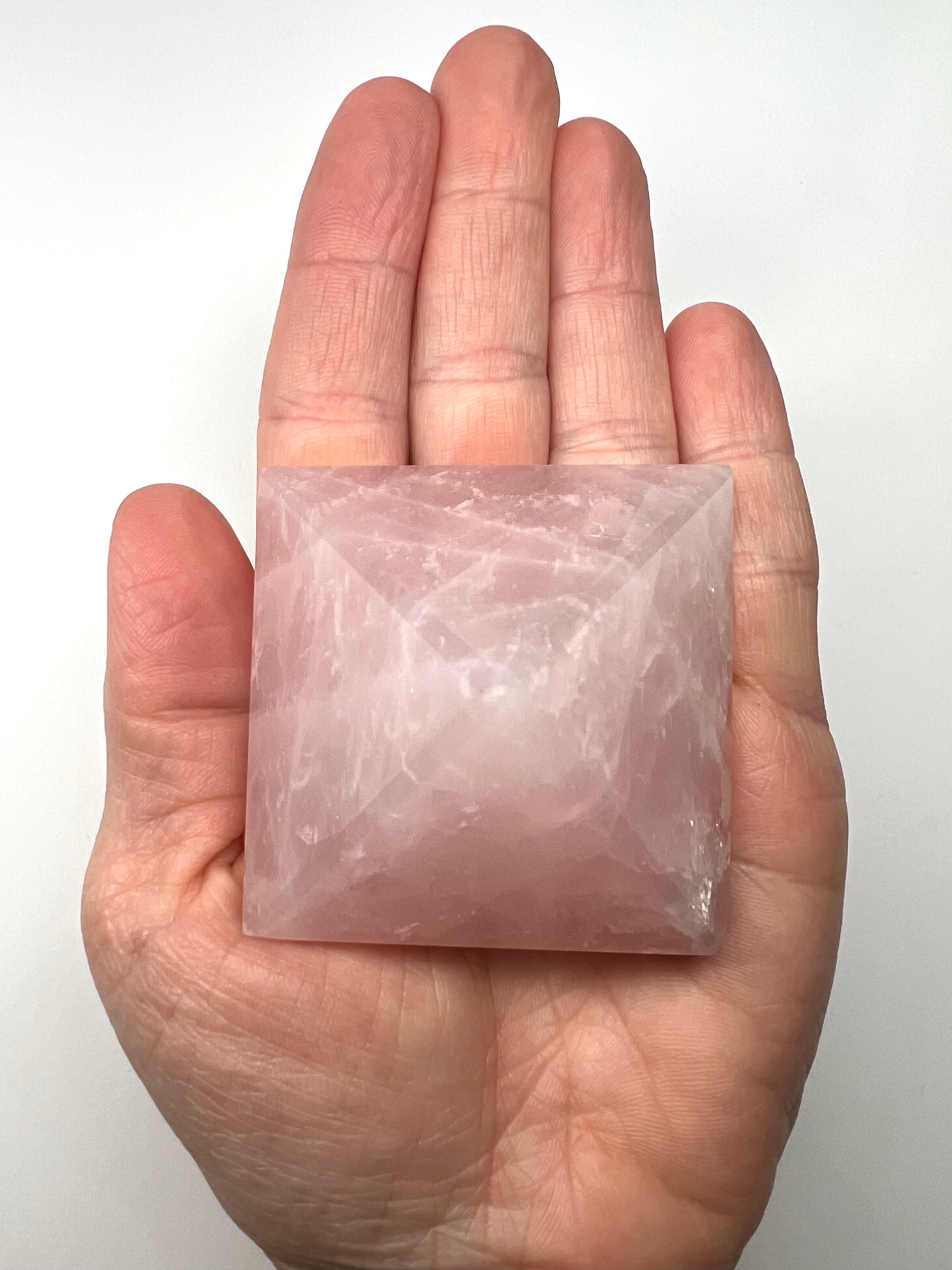 Rose Quartz // Pyramid - SolRising The Rock Shop