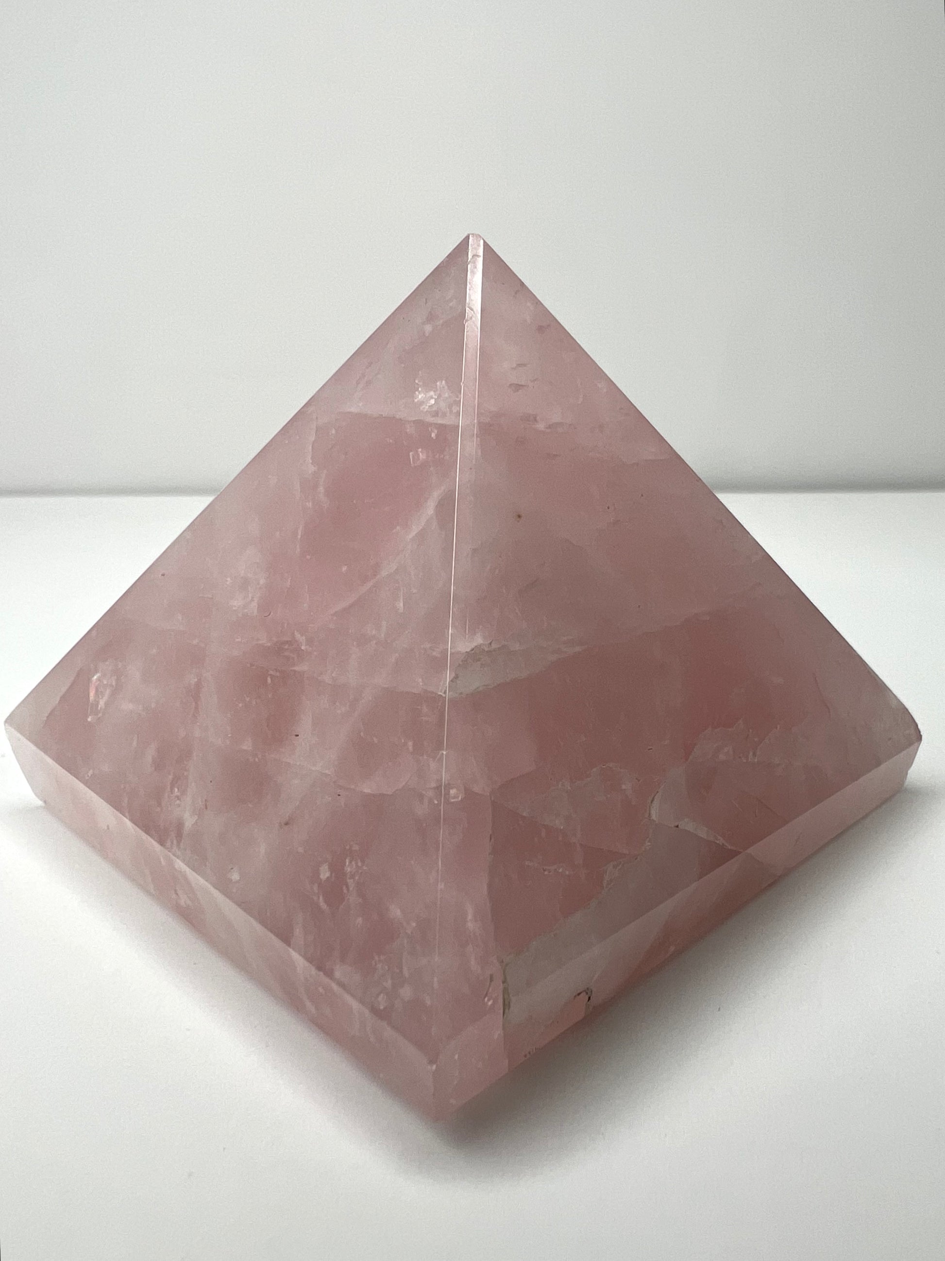 Rose Quartz // Pyramid - SolRising The Rock Shop