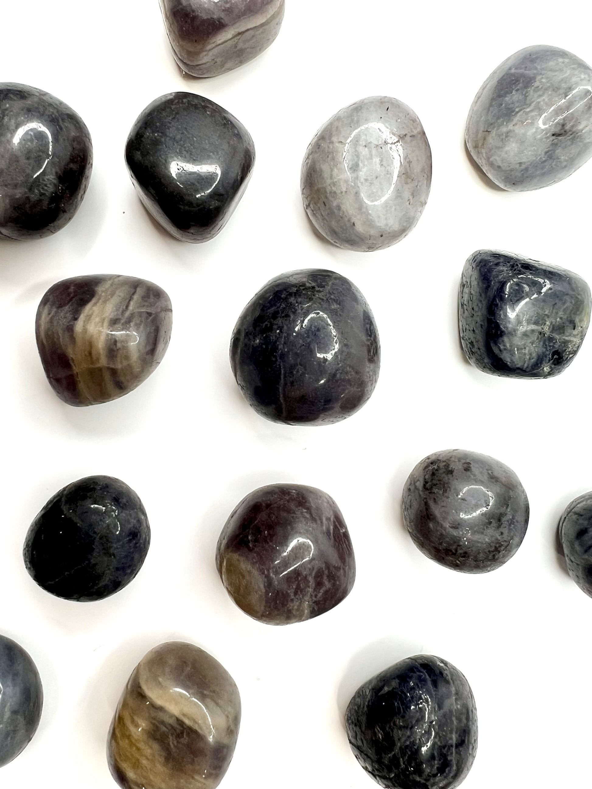 Iolite // Tumbled - SolRising The Rock Shop