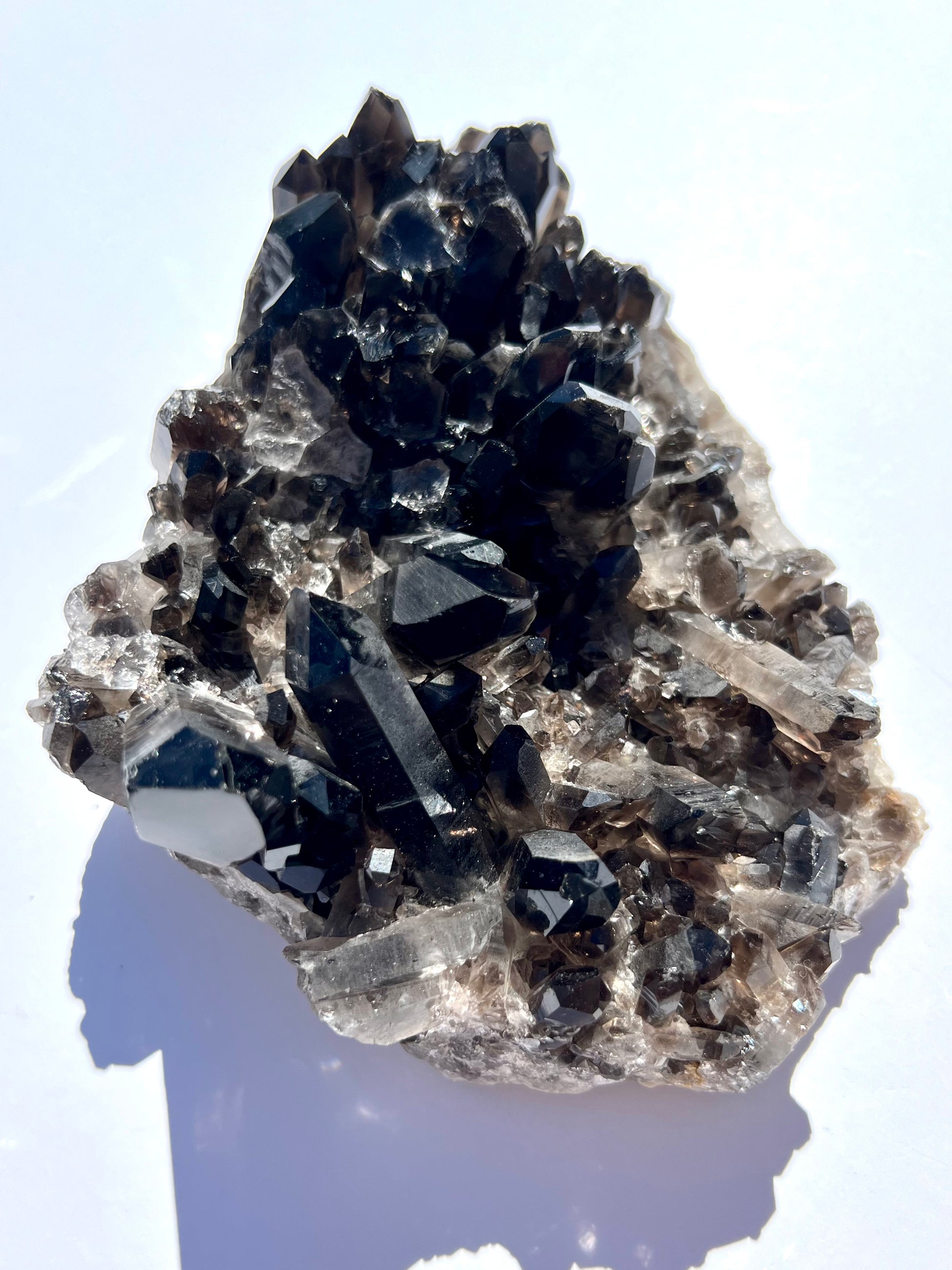 Smokey Quartz // Cluster - SolRising The Rock Shop