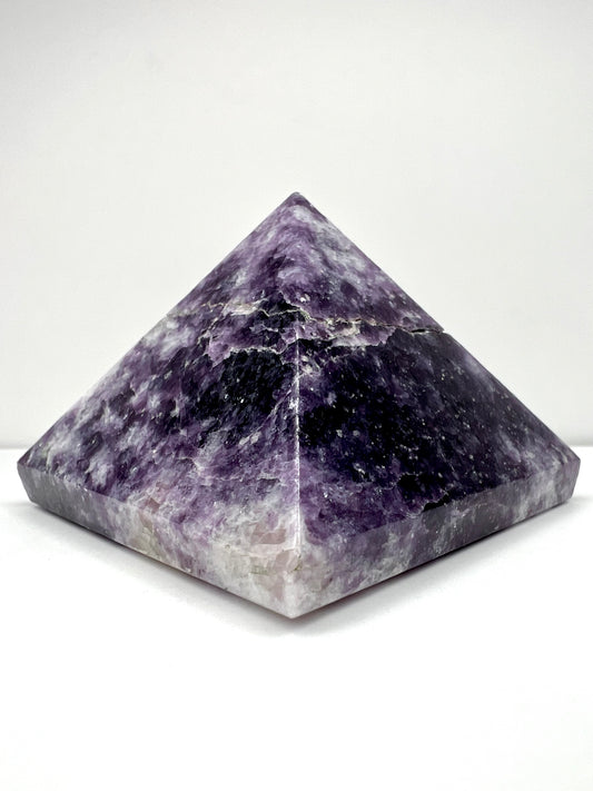 Lepidolite // Pyramid - SolRising The Rock Shop