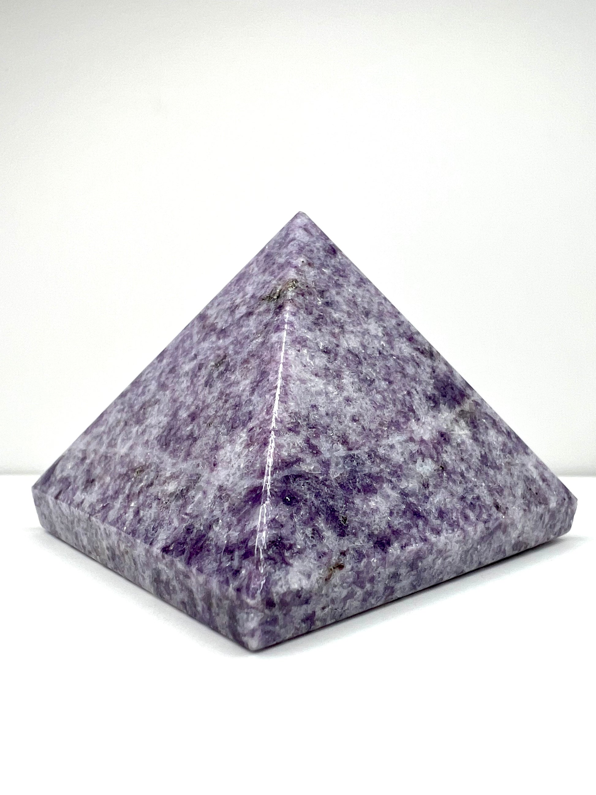 Lepidolite // Pyramid - SolRising The Rock Shop