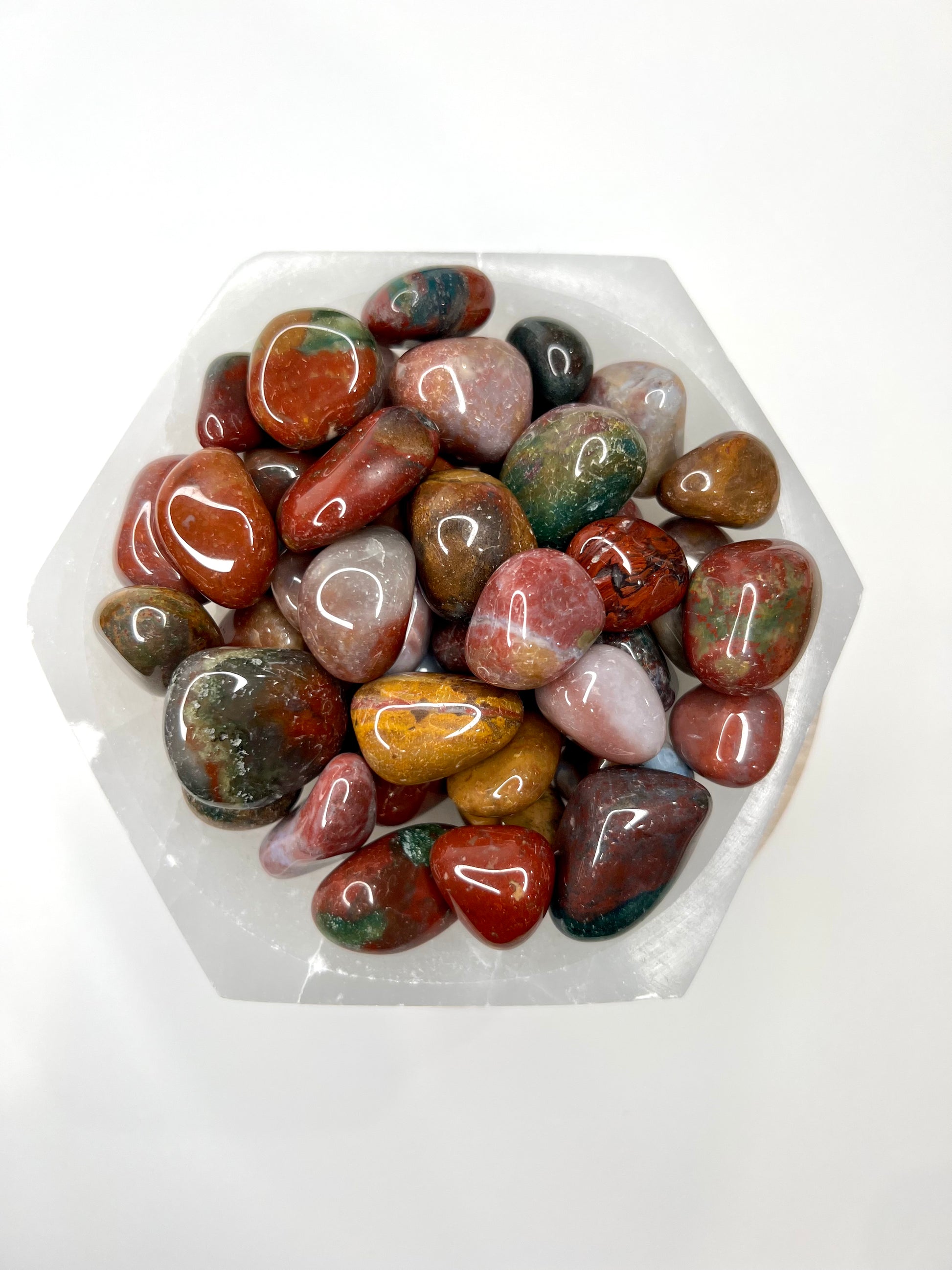 Jasper, Fancy - Tumbled - SolRising The Rock Shop