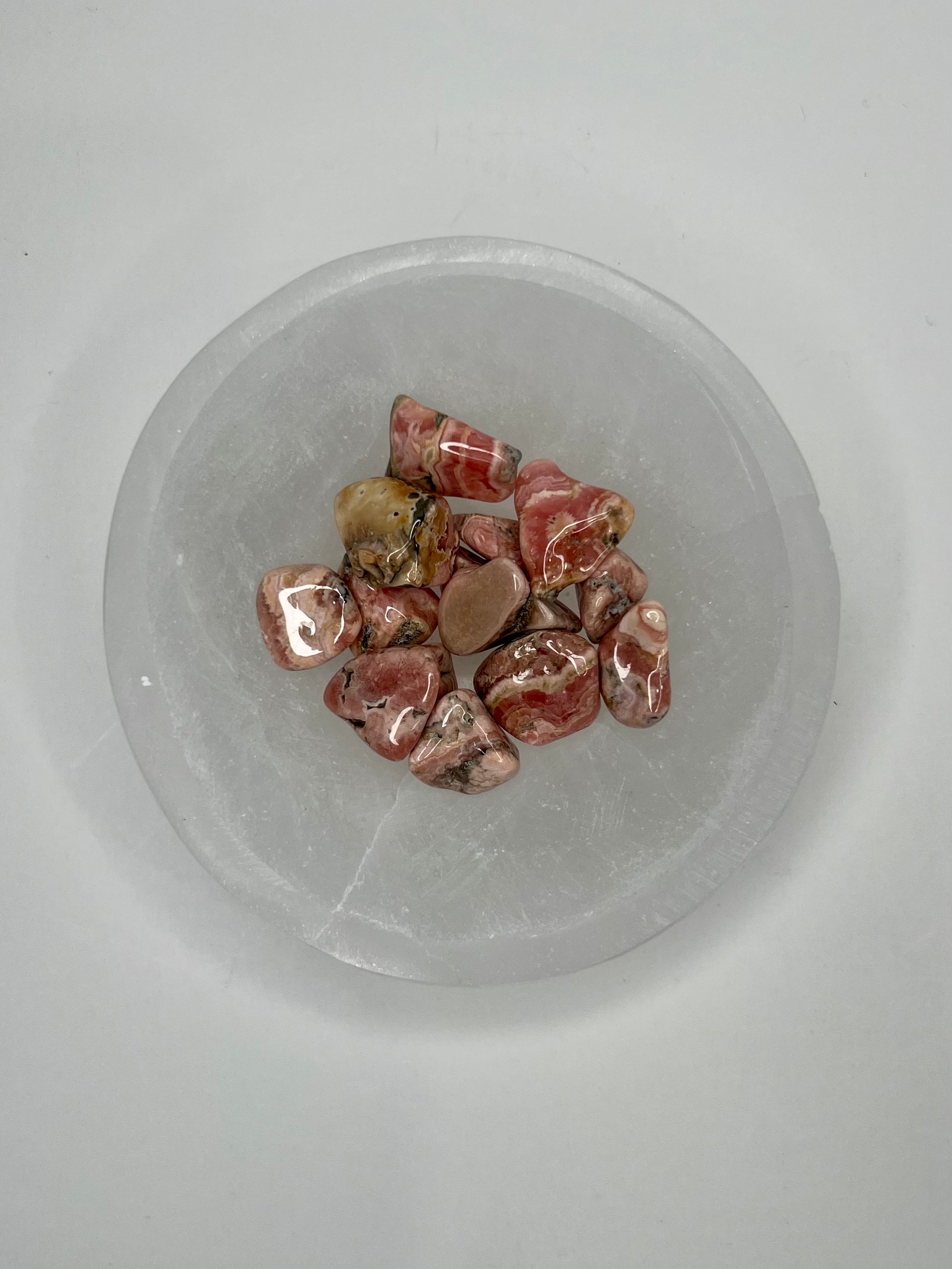 Rhodocrosite // Tumbled - SolRising The Rock Shop
