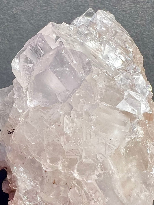 Fluorite // Clear // Lavender // Rough - SolRising The Rock Shop