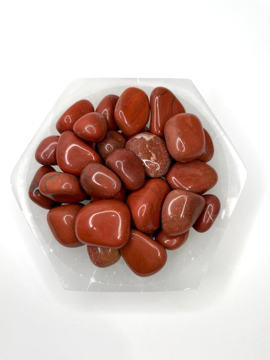 Red Jasper // Indian // Tumbled - SolRising The Rock Shop