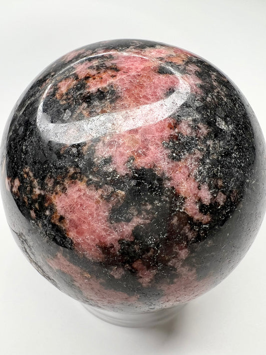 Rhodonite // Sphere - SolRising The Rock Shop