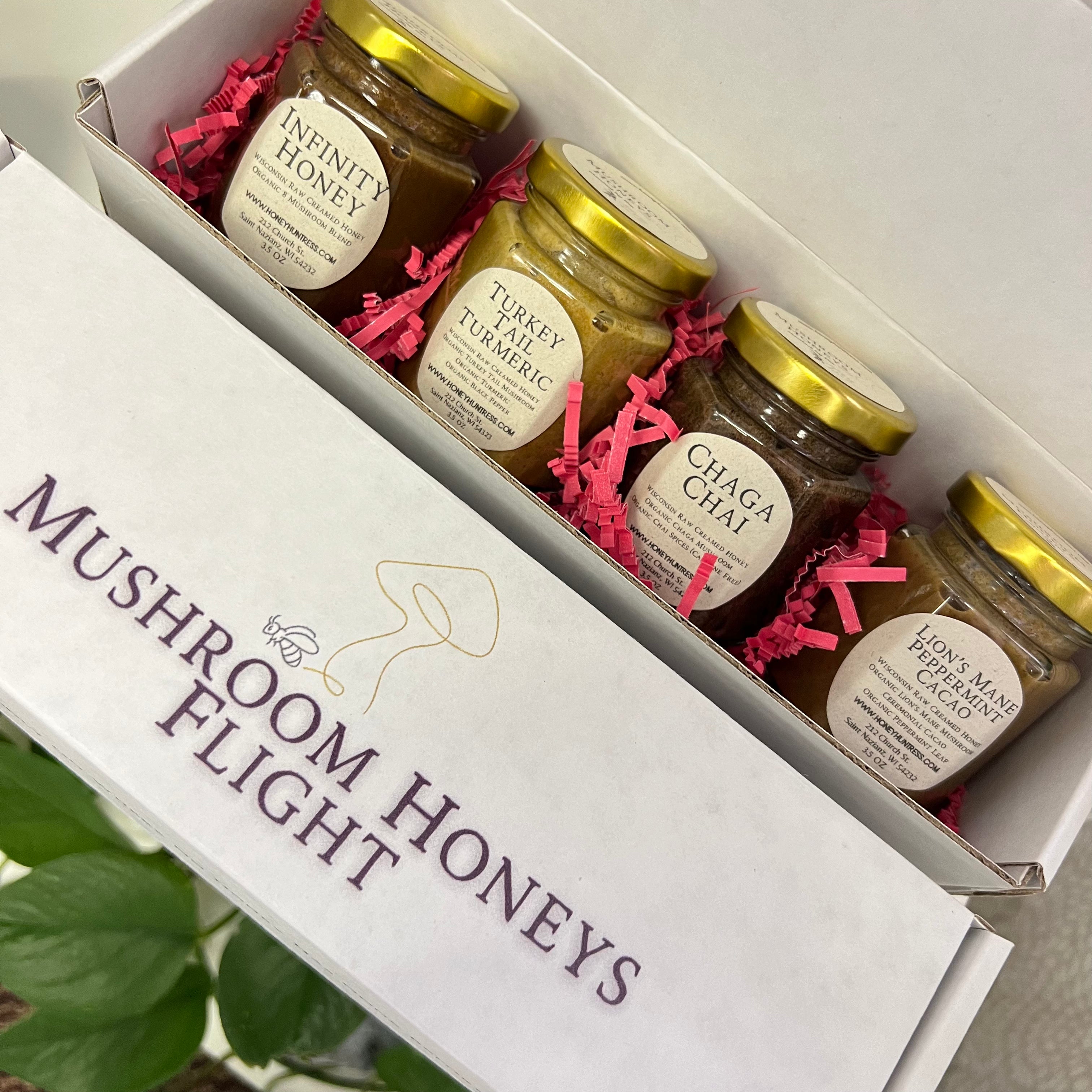 Mushroom Honeys // Honey Hunteress – SolRising The Rock Shop