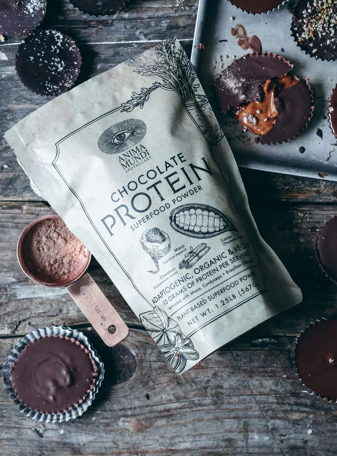 CHOCOLATE PROTEIN | Superfood Powder - SolRising The Rock Shop