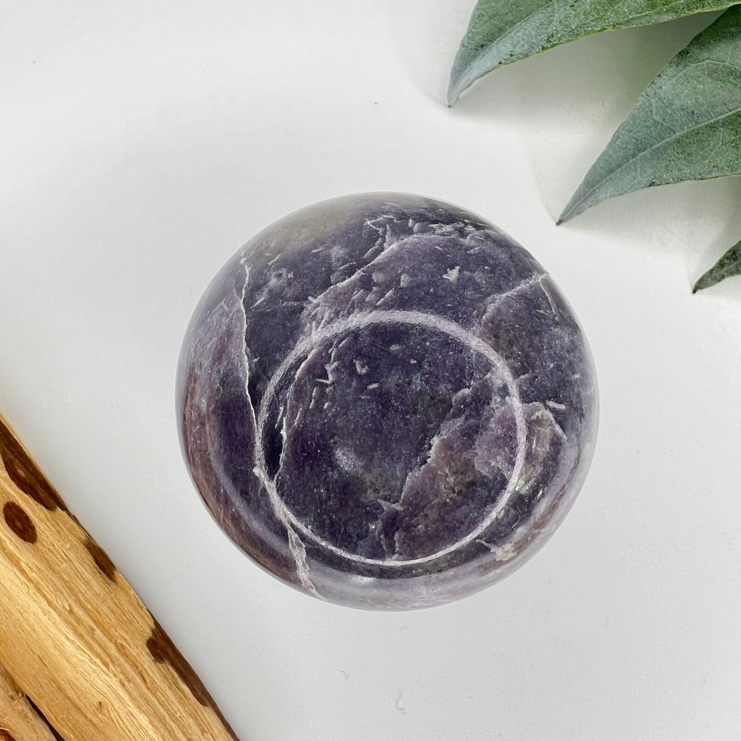 Lepidolite // Sphere