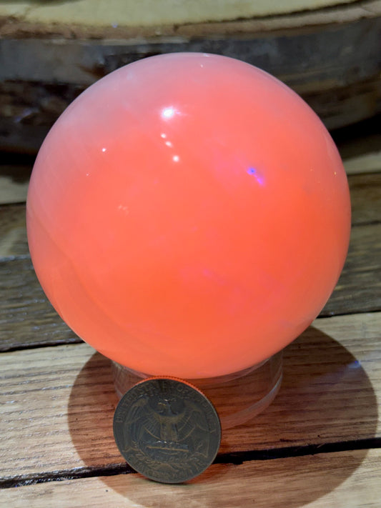 Calcite // Pink Mangano // Sphere