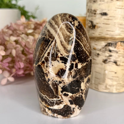 Calcite // Chocolate // Free Form