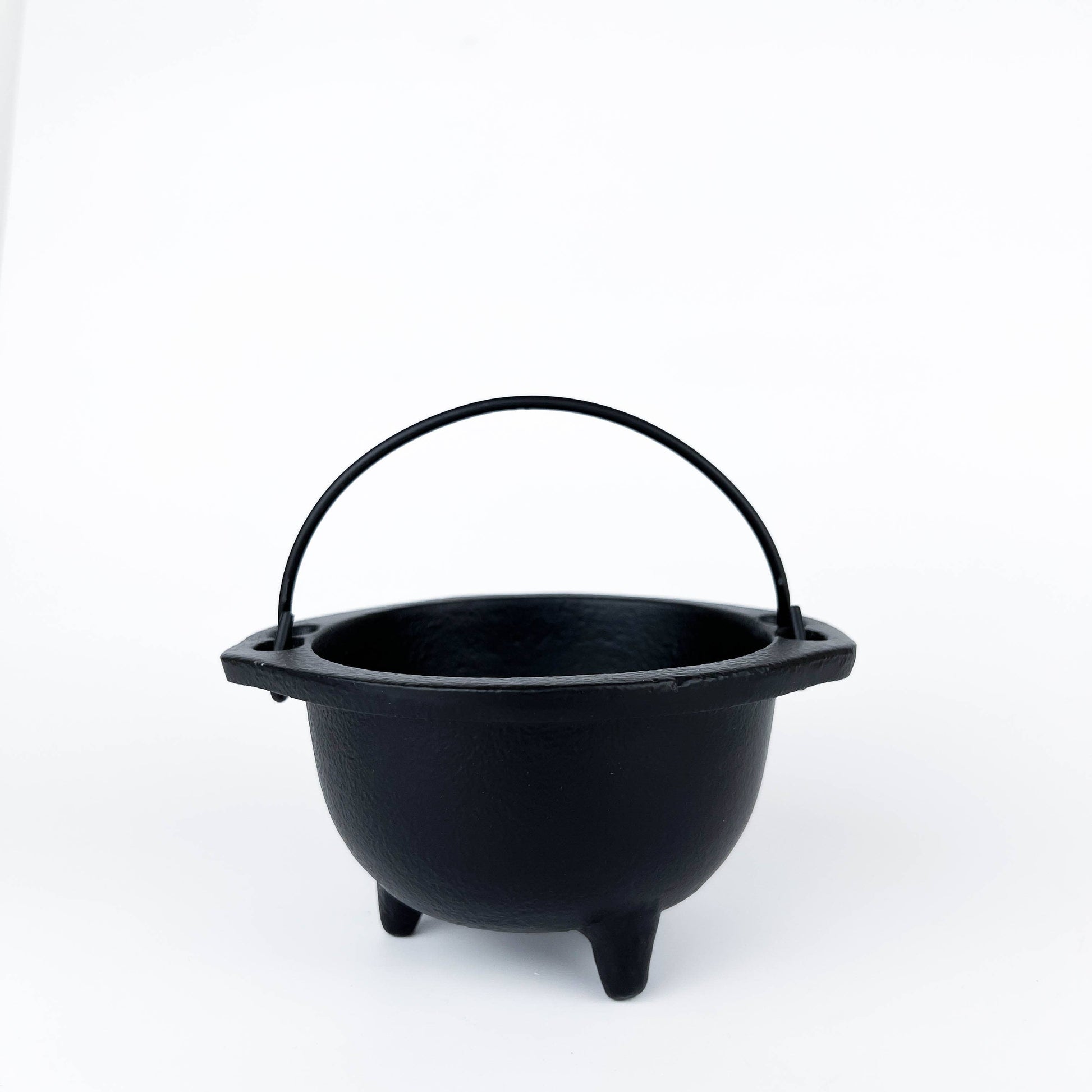 Cast Iron Cauldron 6"D - SolRising The Rock Shop