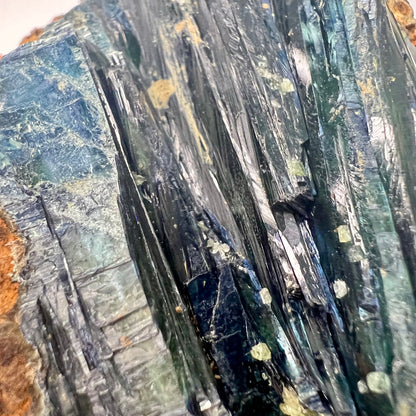 Vivianite // Natural Mineral // In Matrix