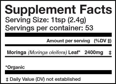 MORINGA // Organic Powder // Nature's "Multi-Vitamin"
