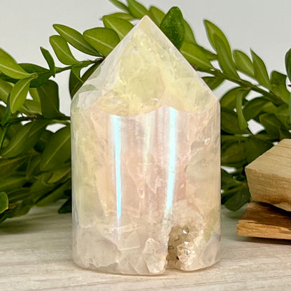 Angel Aura // Quartz // Cylinder // Point