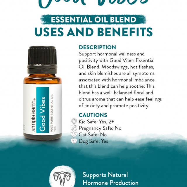 Good Vibes Essential Oil Blend 15ml