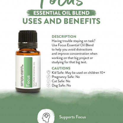 Focus // Essential Oil Blend 15ml