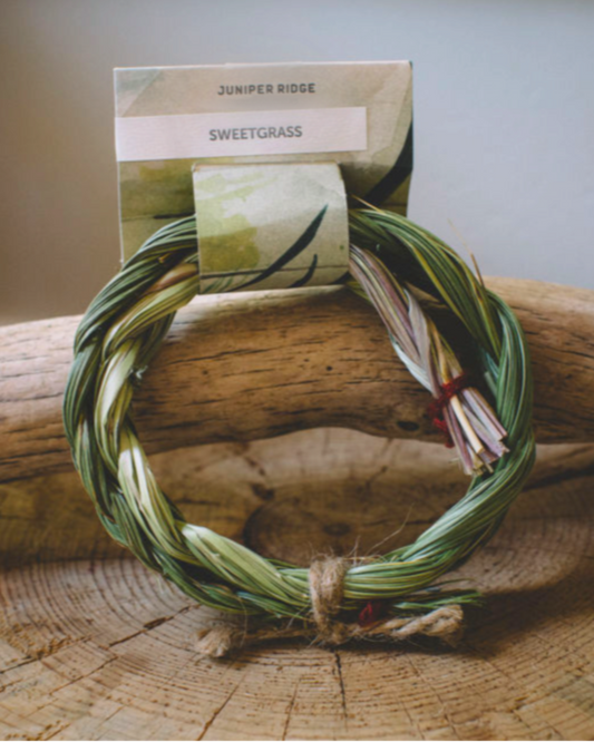 Natural Incense - Sweetgrass Braid - SolRising The Rock Shop