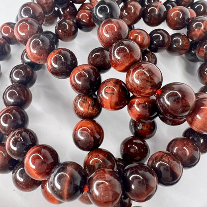 Tiger Eye // Red // 8mm // Bracelet