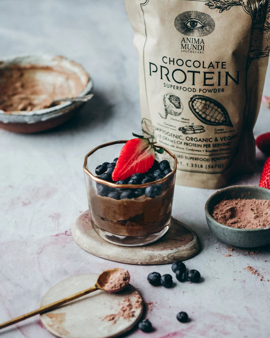CHOCOLATE PROTEIN | Superfood Powder - SolRising The Rock Shop