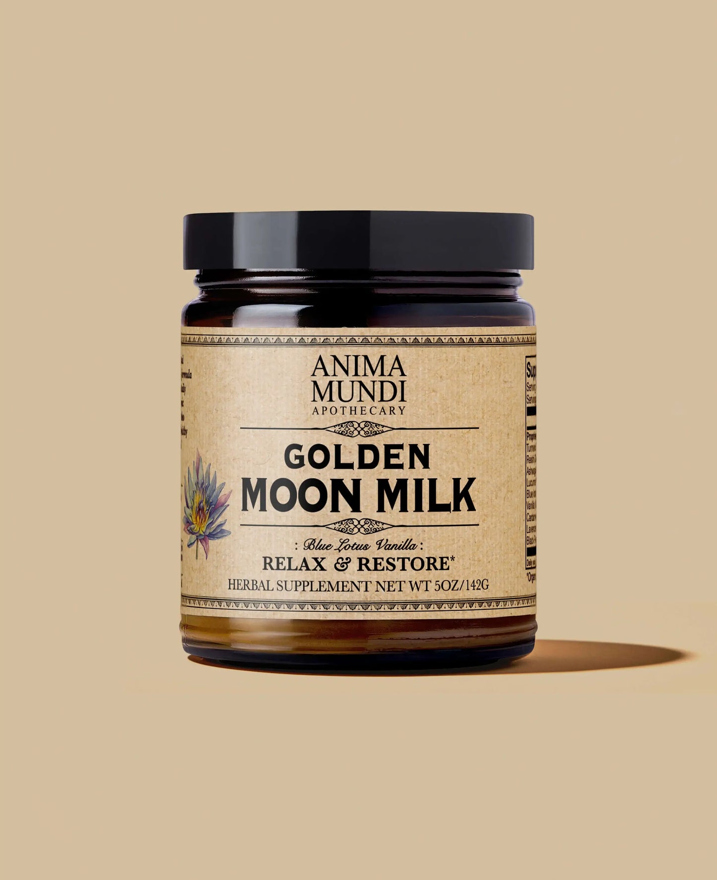 Golden Moon Milk | Blue Lotus Vanilla