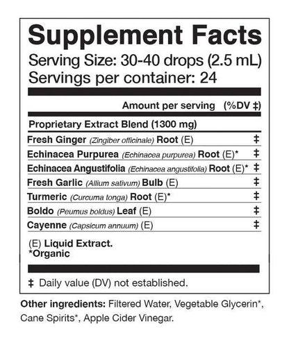 COLDS COCKTAIL | Herbal Defense* - SolRising The Rock Shop