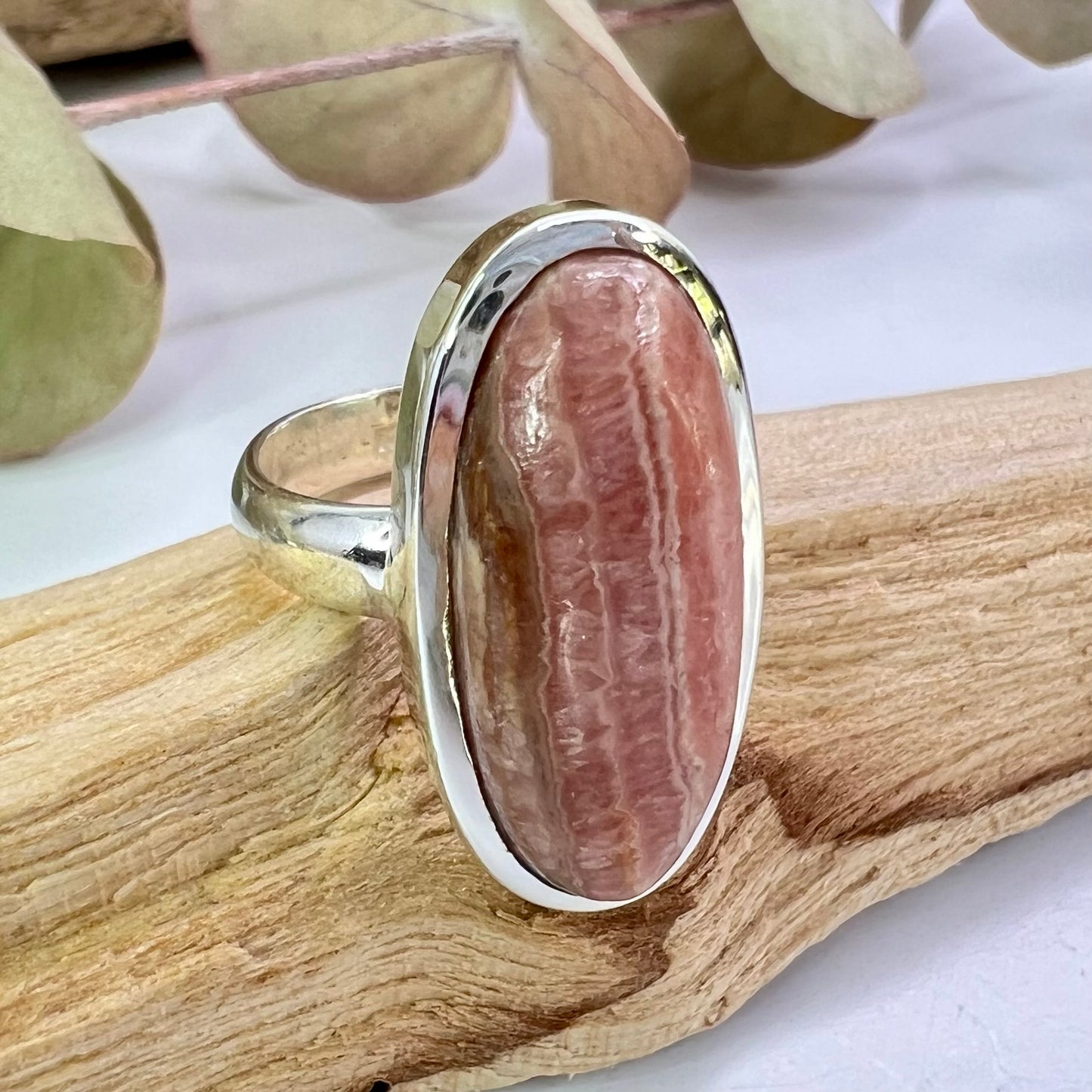 Rhodocrosite // Size 8 // Ring