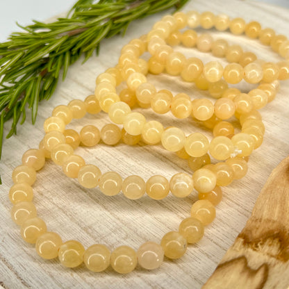 Calcite // Yellow // 8mm // Bracelets