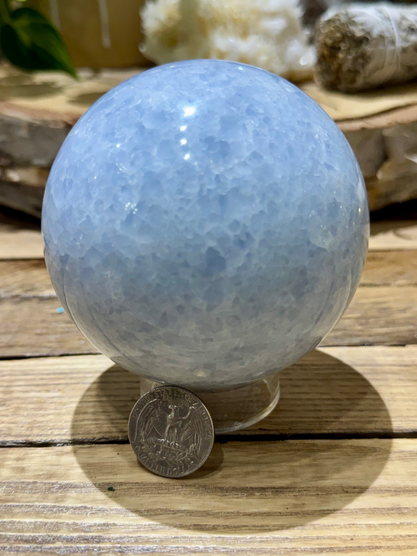 Celestite // Sphere